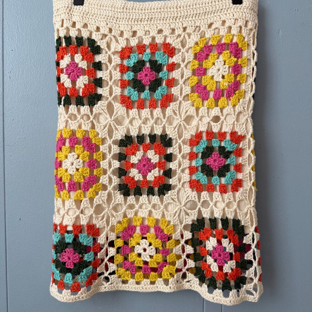 Summertime Crochet flower skirt